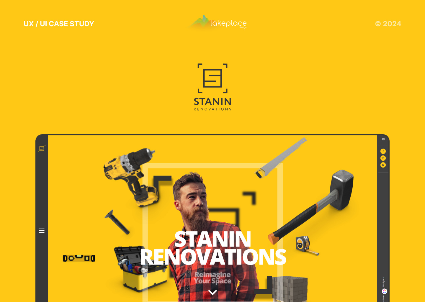 Web design for construction company